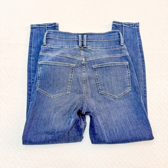 Frame High Rise Denim Skinny Jeans LCXCG865 Dublin Size 27 - Picture 4 of 10